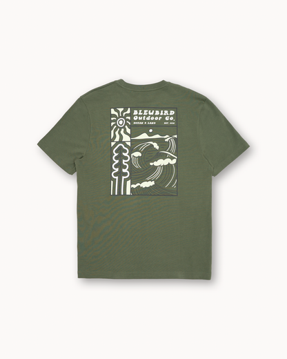 Bleubird Valto Tee - Moss