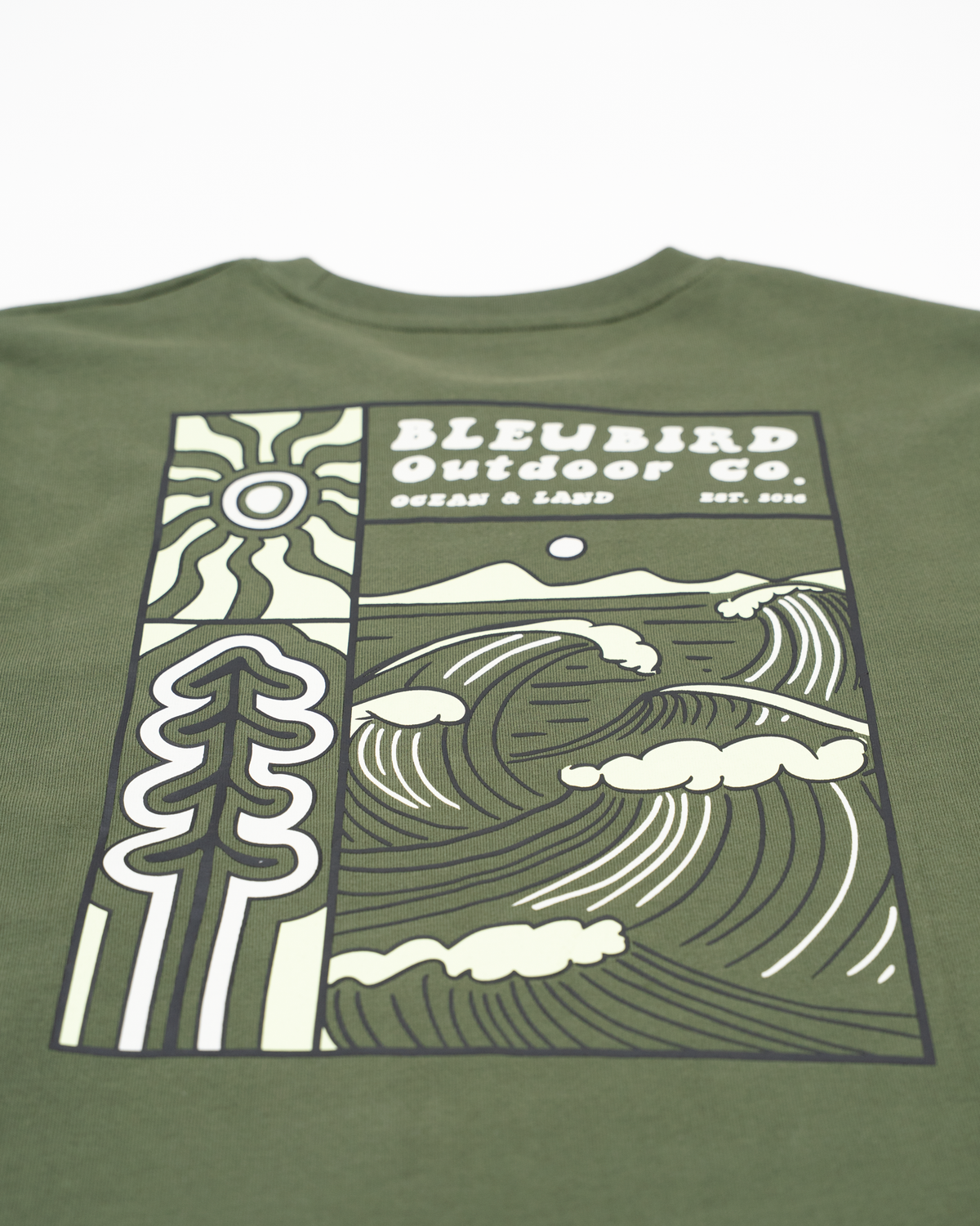 Bleubird Valto Tee - Moss