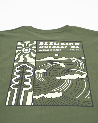 Bleubird Valto Tee - Moss