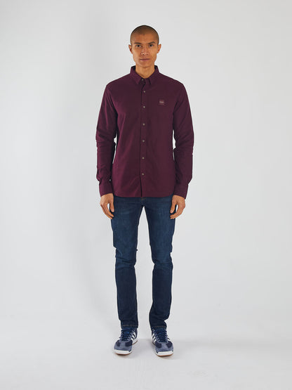 Diesel Temple Shirt - Wine Port