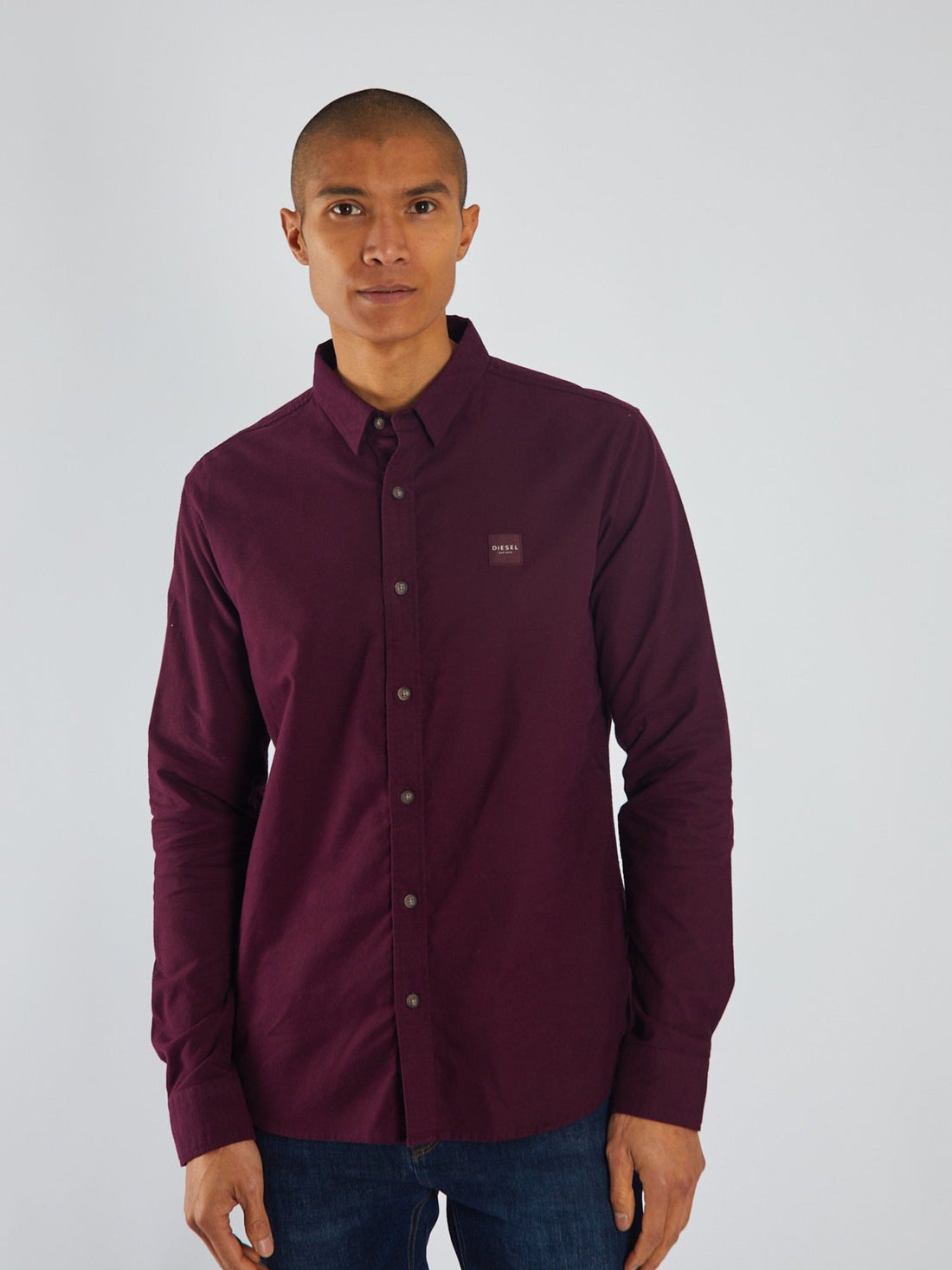 Diesel Temple Shirt - Wine Port