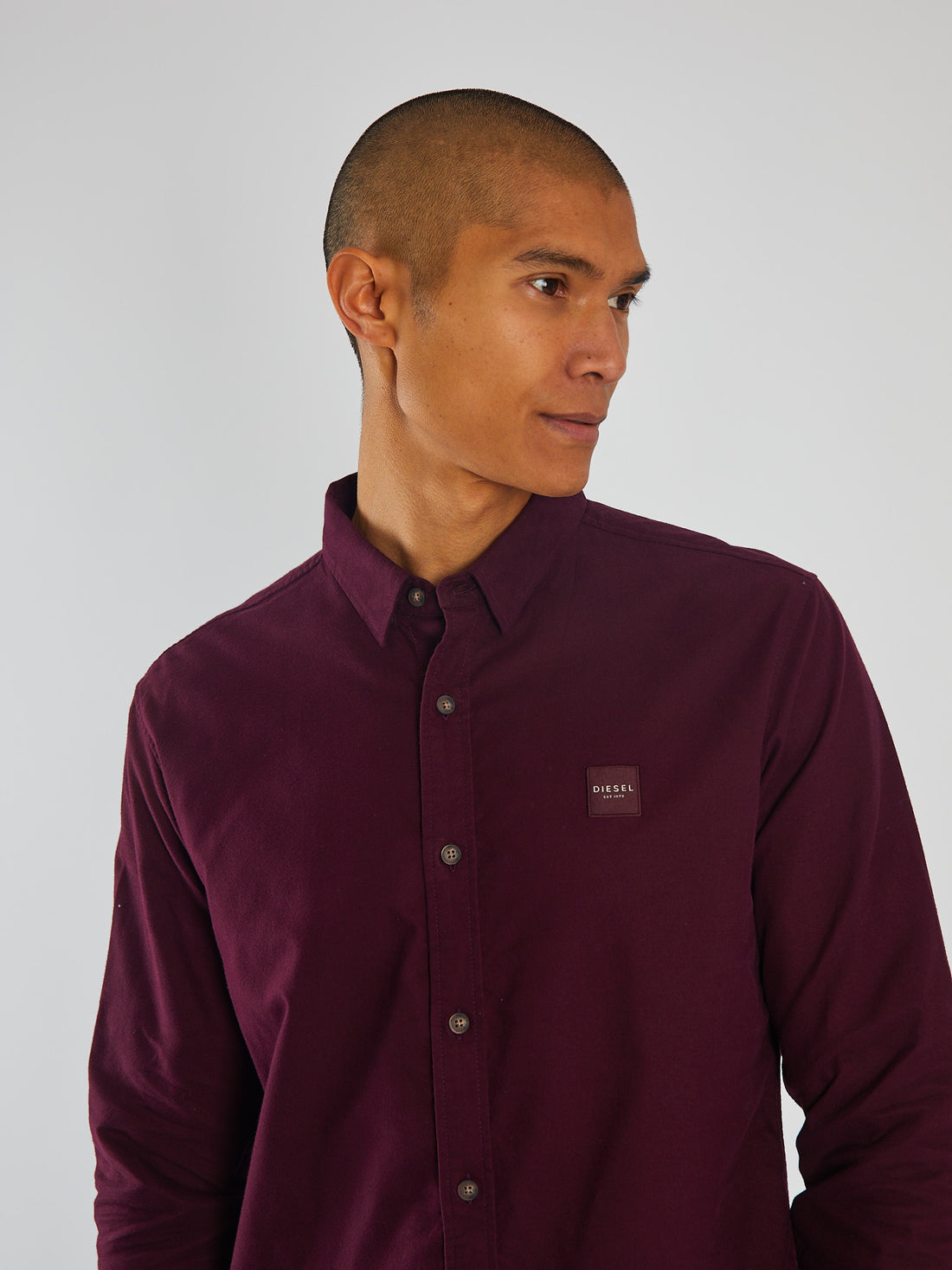 Diesel Temple Shirt - Wine Port