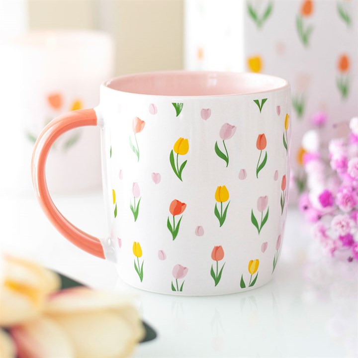 Something Different Tulip Print Mug