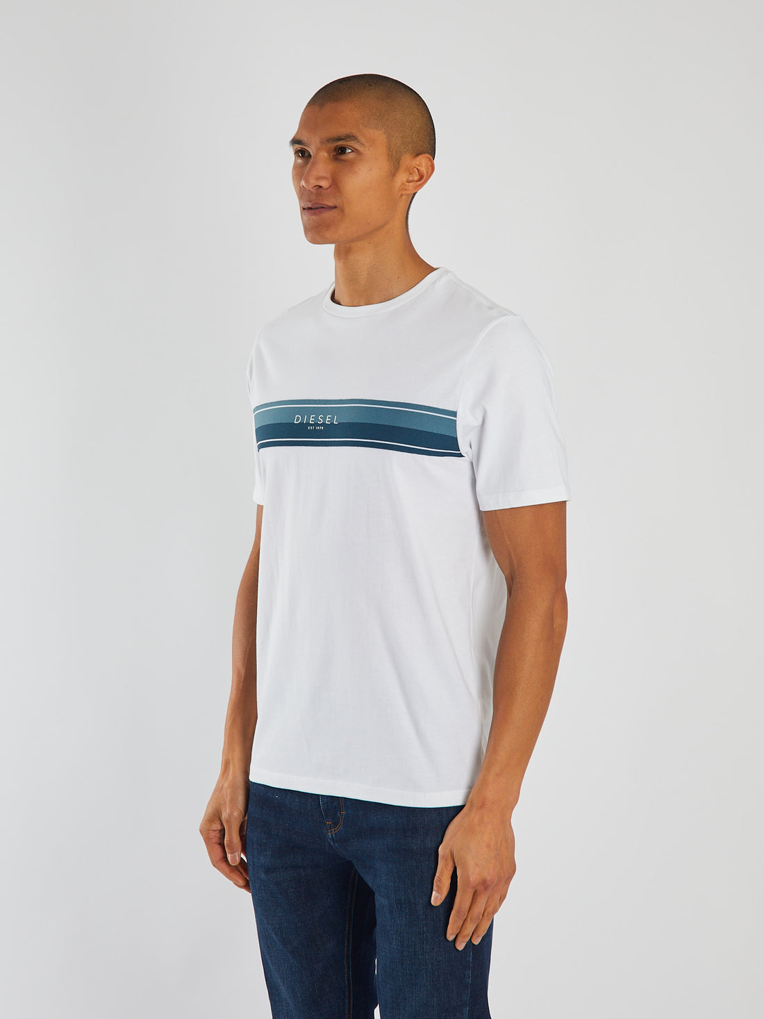 Diesel Tyler Tee - Dove White