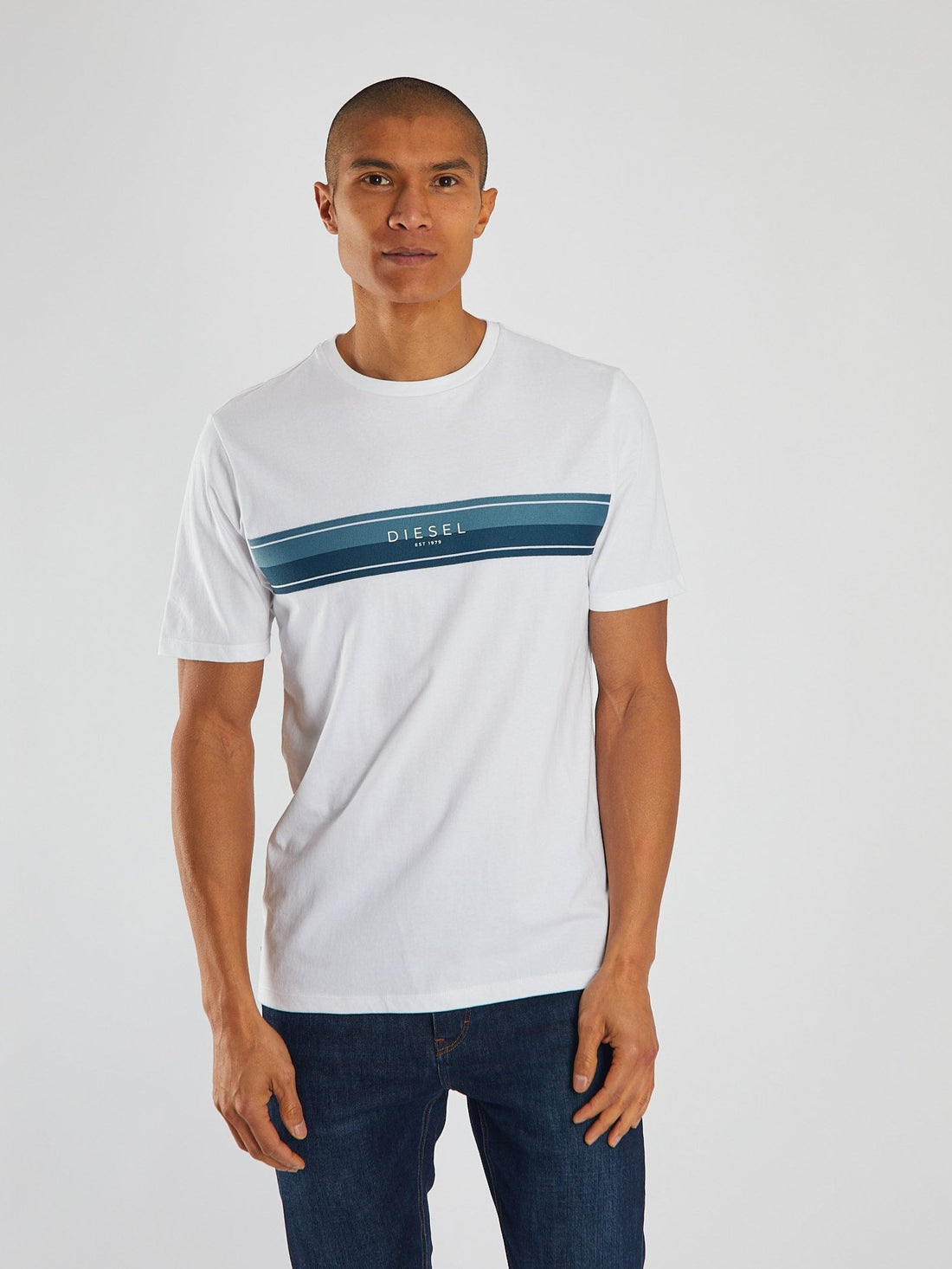 Diesel Tyler Tee - Dove White