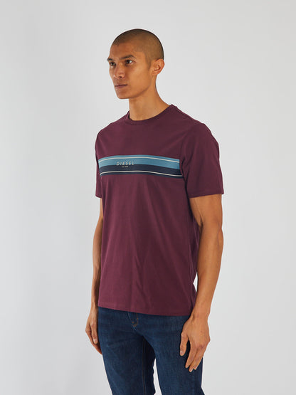 Diesel Tyler Tee - Wine Port