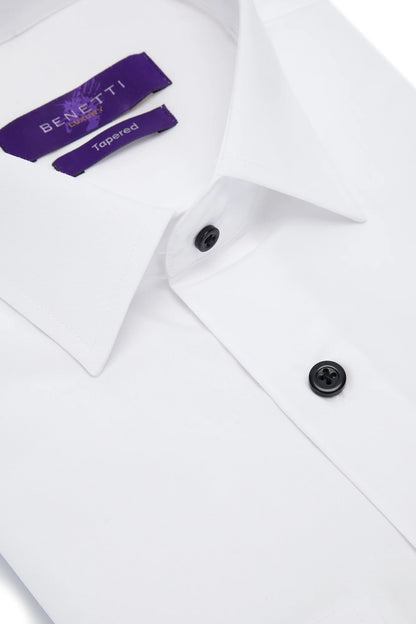 Benetti  Preston Shirt Taper Fit - White