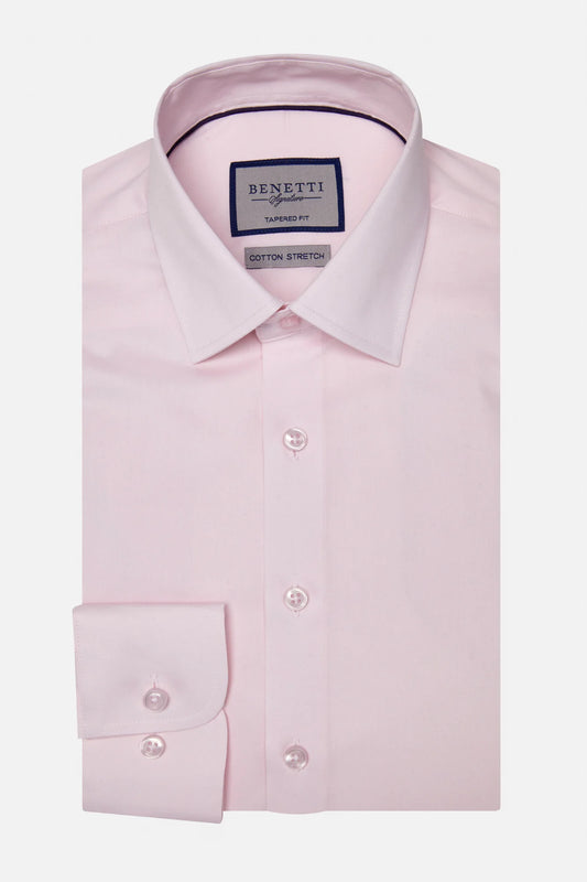 Benetti Oscar Classic Slim Fit Shirt -Pink