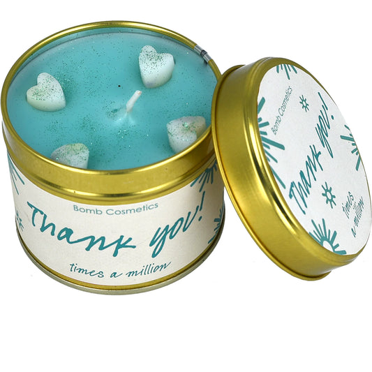 Bomb Cosmetics Thank You Tin Candle
