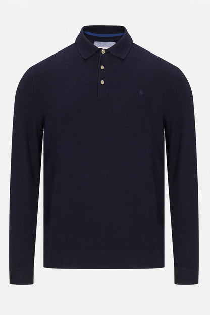 Benetti Trevor Knit Polo - Navy