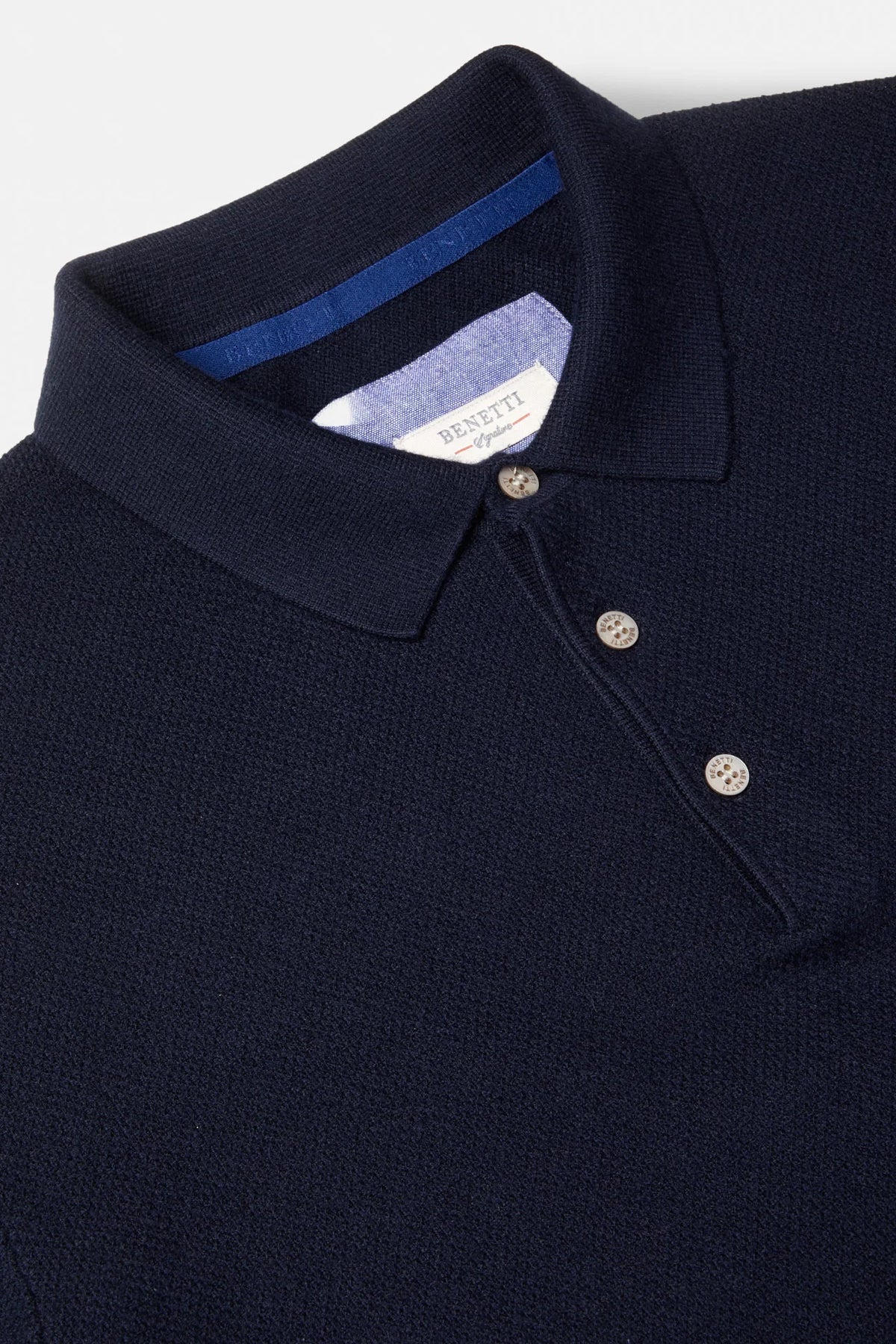 Benetti Trevor Knit Polo - Navy