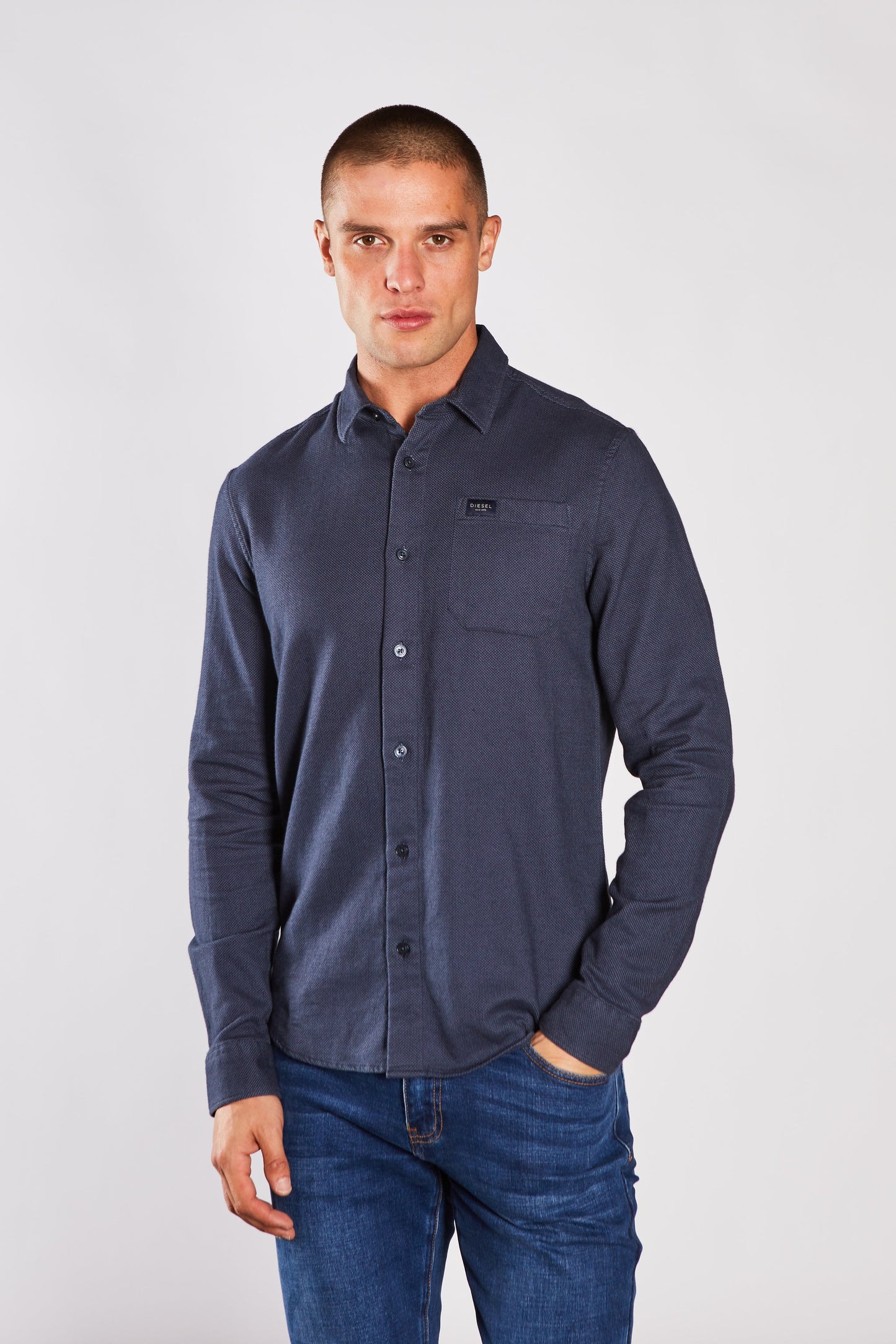 Diesel Dryden Shirt - Salute Navy