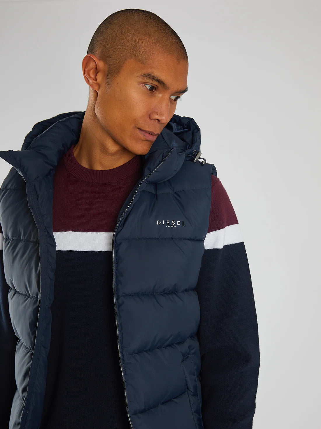 Diesel Tate Gilet - Navy