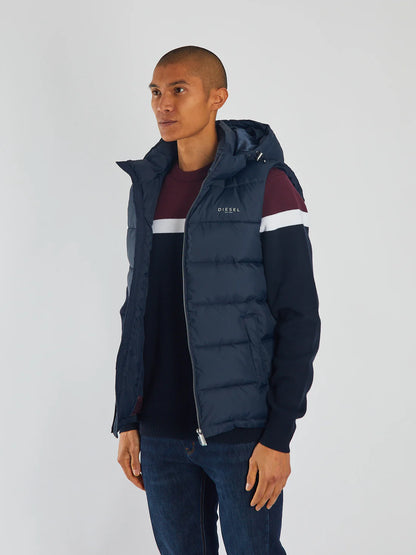 Diesel Tate Gilet - Navy