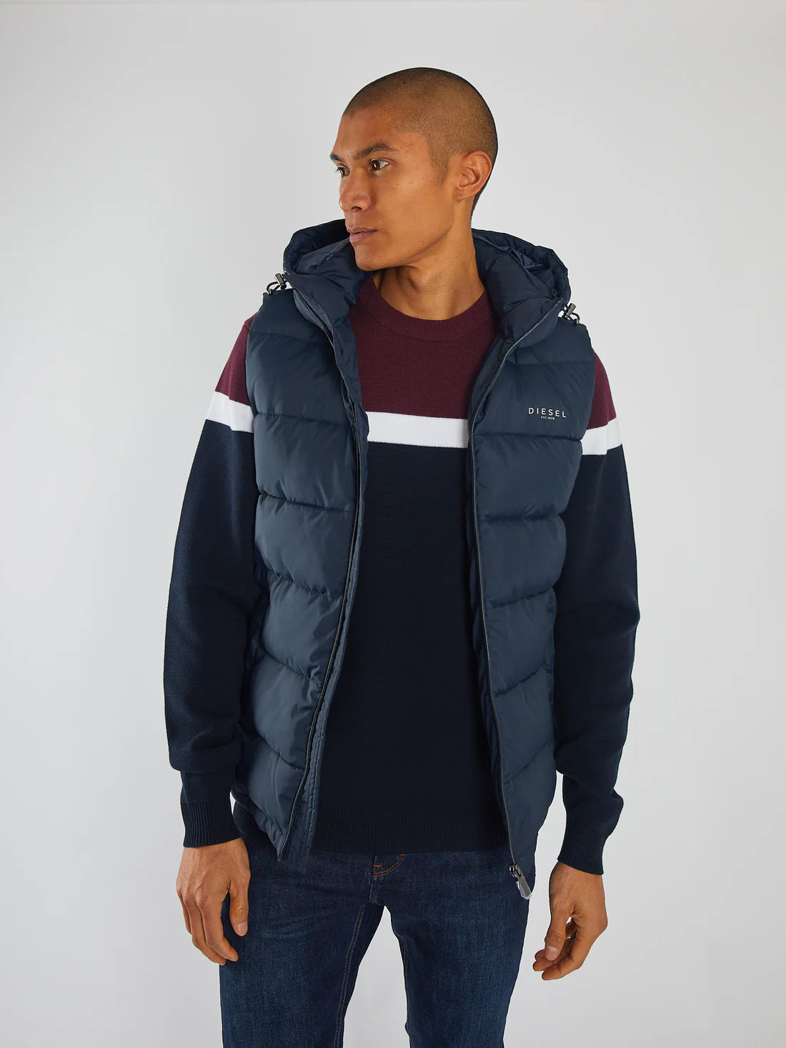 Diesel Tate Gilet - Navy