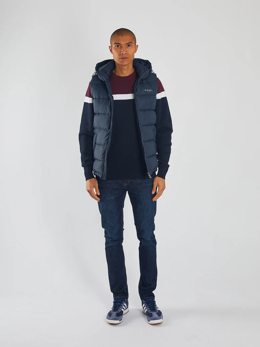 Diesel Tate Gilet - Navy