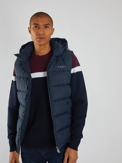 Diesel Tate Gilet - Navy