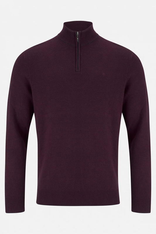 Benetti Brosna 1/4 Zip - Bordo