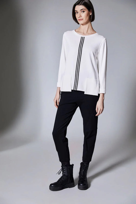 Peruzzi Centre Stripe Shirt