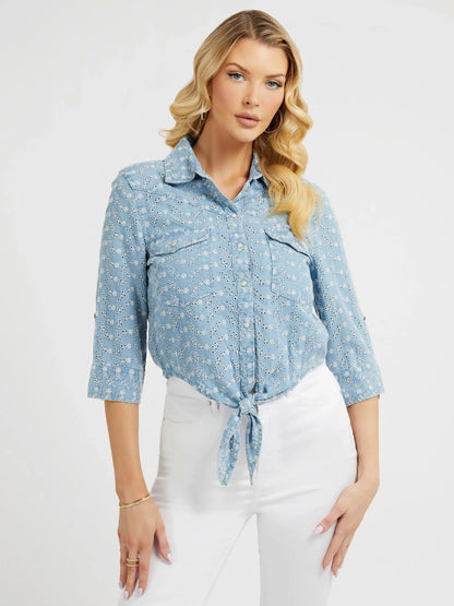 Guess Denim Pin Up Shirt