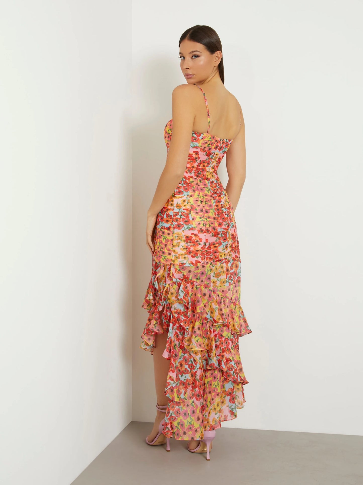 Guess Juliana Floral Sunrays Dress TRM TRM Clothing