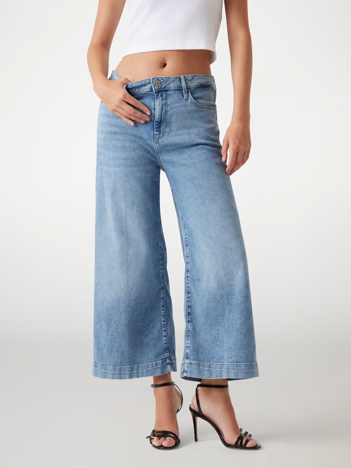 Guess Bellflower Wide Leg Denim