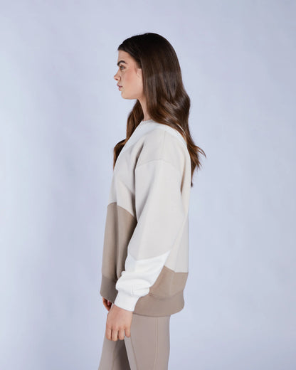 Diesel Waverly Sweatshirt - Multi Brown