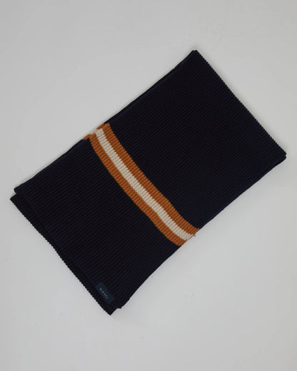 Diesel William Scarf -  Navy/ Maple wood