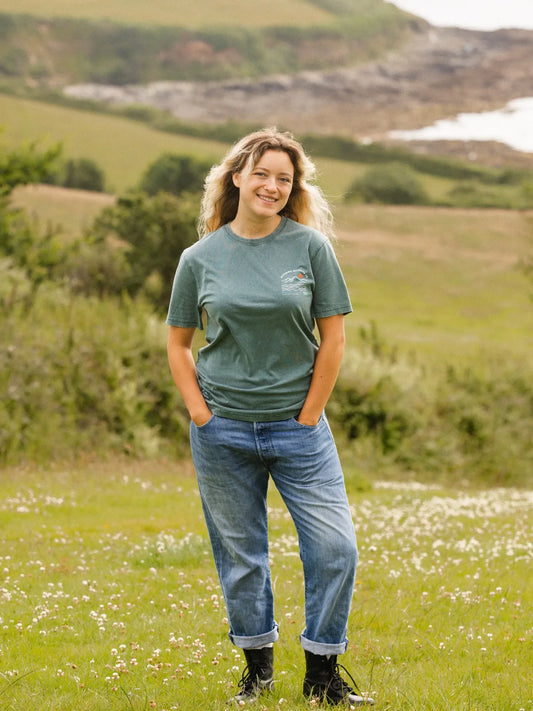 Bleubird Dawn Tee - Willow