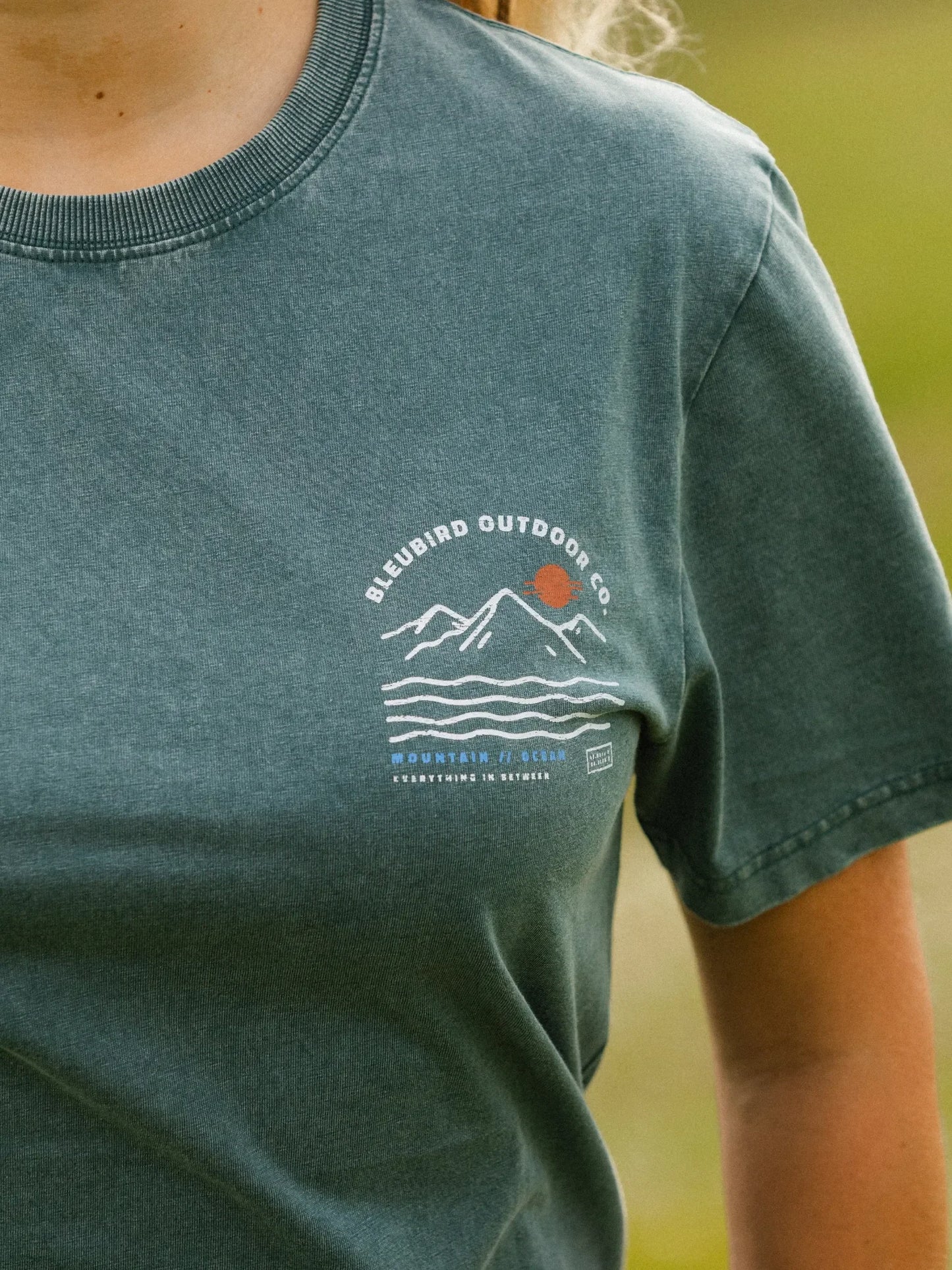 Bleubird Dawn Tee - Willow