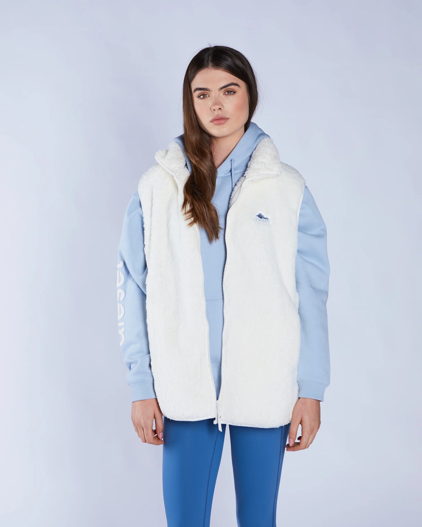 Diesel Willowyn Zipper - Creamed Snow