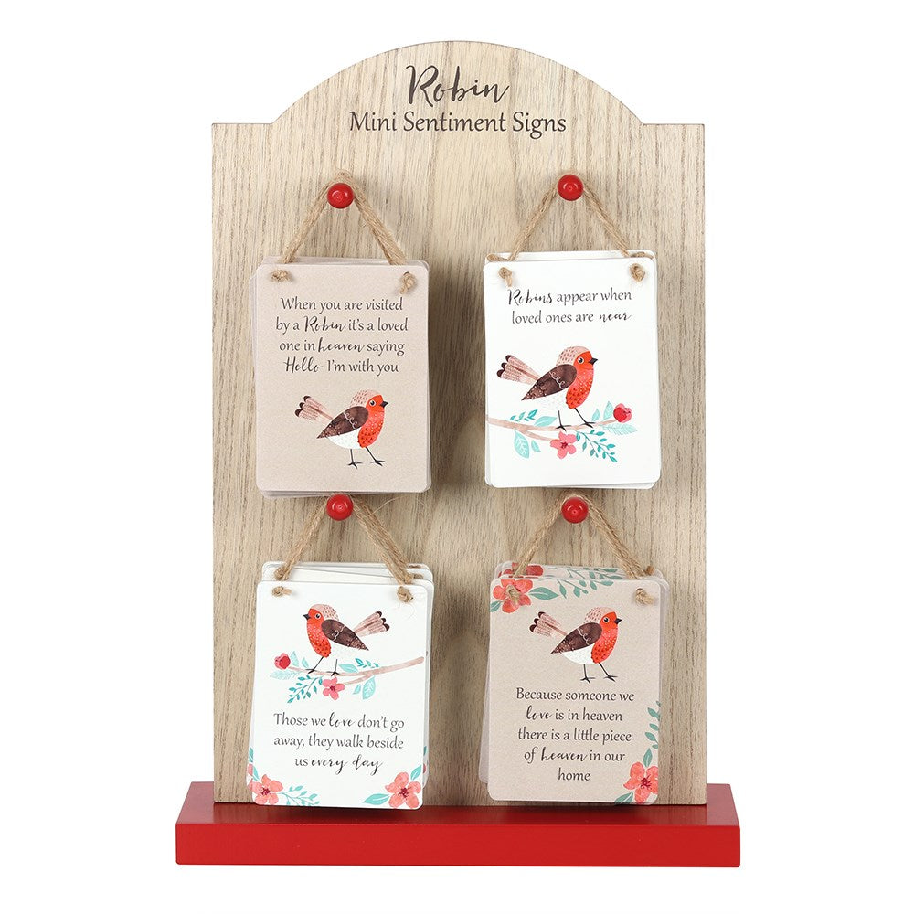 Something Different Robin Mini Sentiment Sign