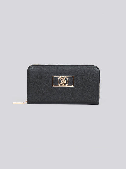 U.S. POLO ASSN. Jones Chic Zip Wallet - Black