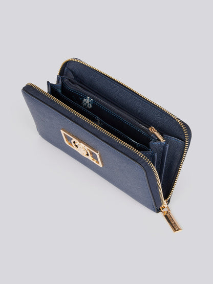 U.S. POLO ASSN. Jones Chic Zip Wallet - Navy