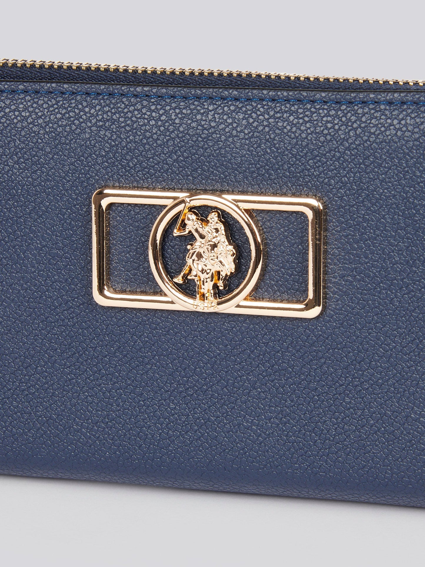 U.S. POLO ASSN. Jones Chic Zip Wallet - Navy