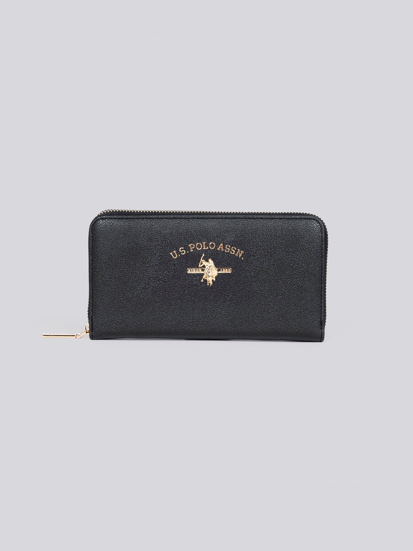 U.S. POLO ASSN. Stanford Zip Wallet - Black