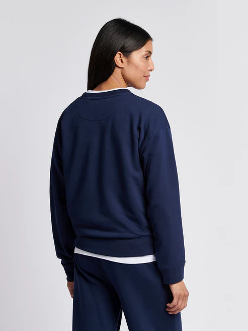 U.S. POLO ASSN. Crew Sweatshirt - Navy Iris