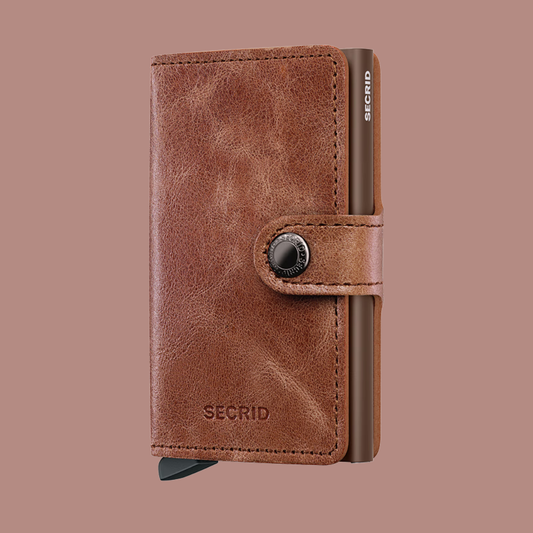 Secrid Miniwallet - Vintage Cognac/Brown