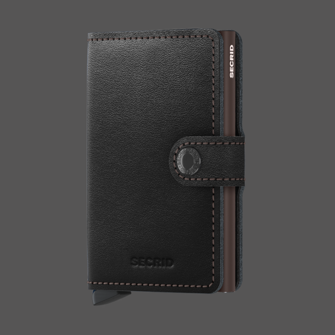 Secrid Miniwallet - Original Black/Brown