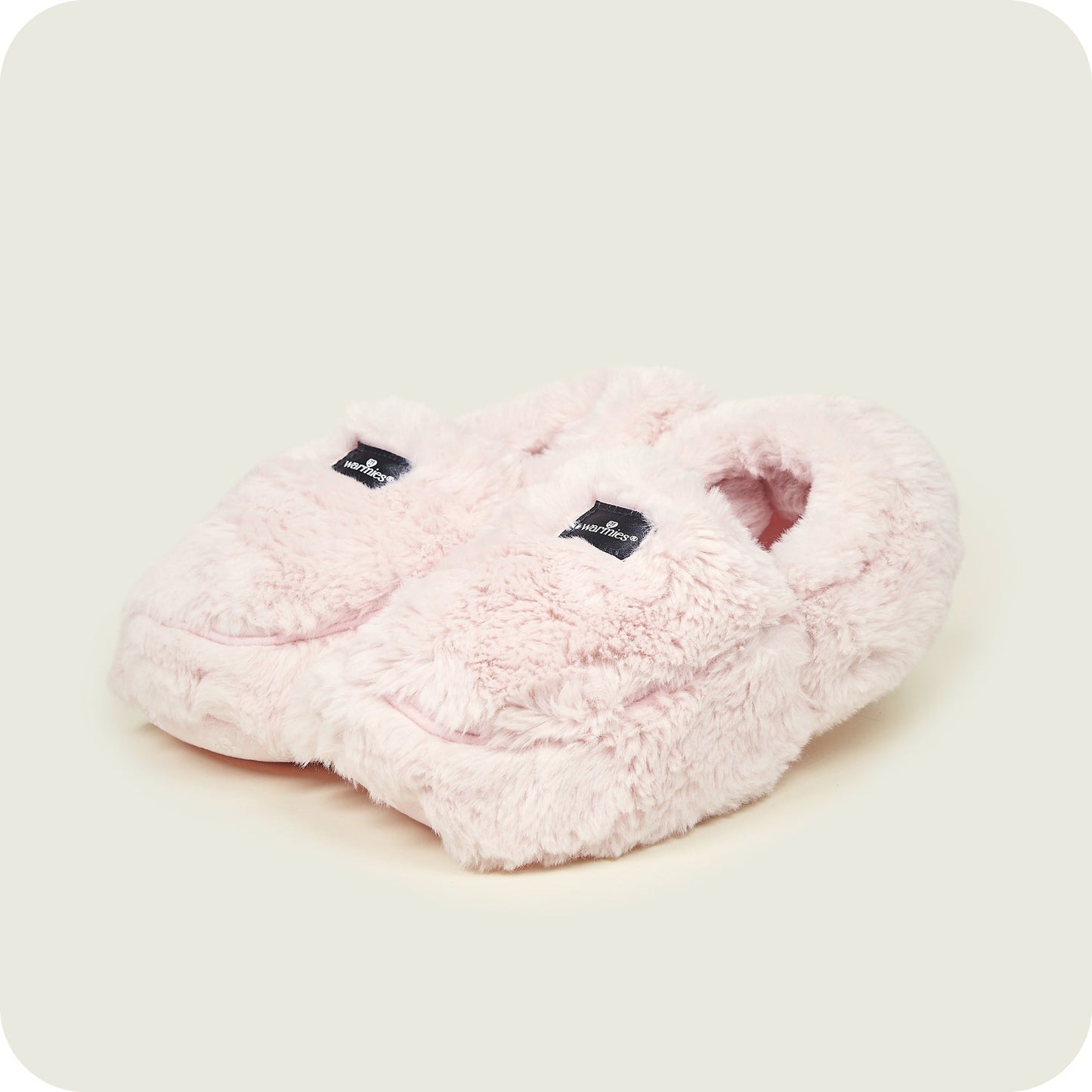 Warmies Luxury Slippers in Box - Pink