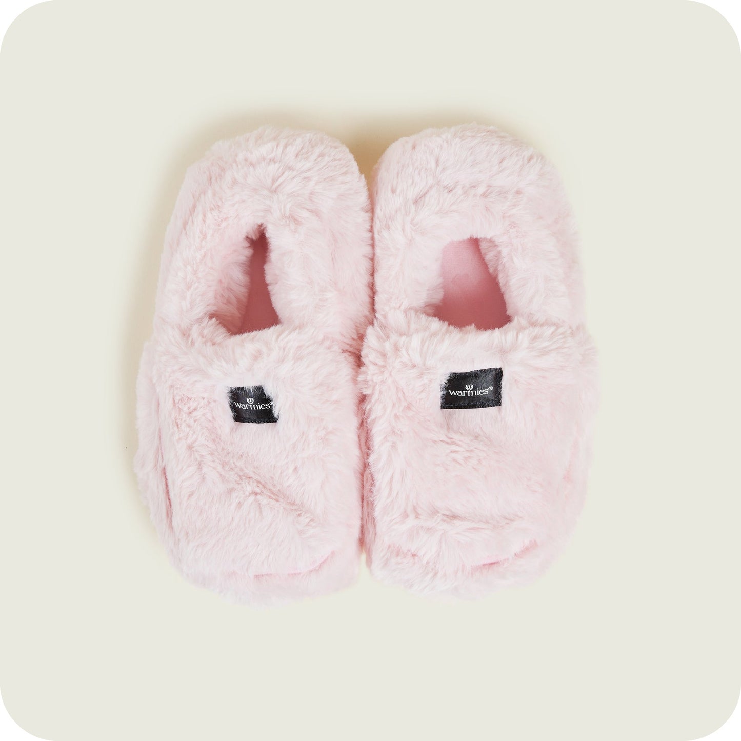 Warmies Luxury Slippers in Box - Pink