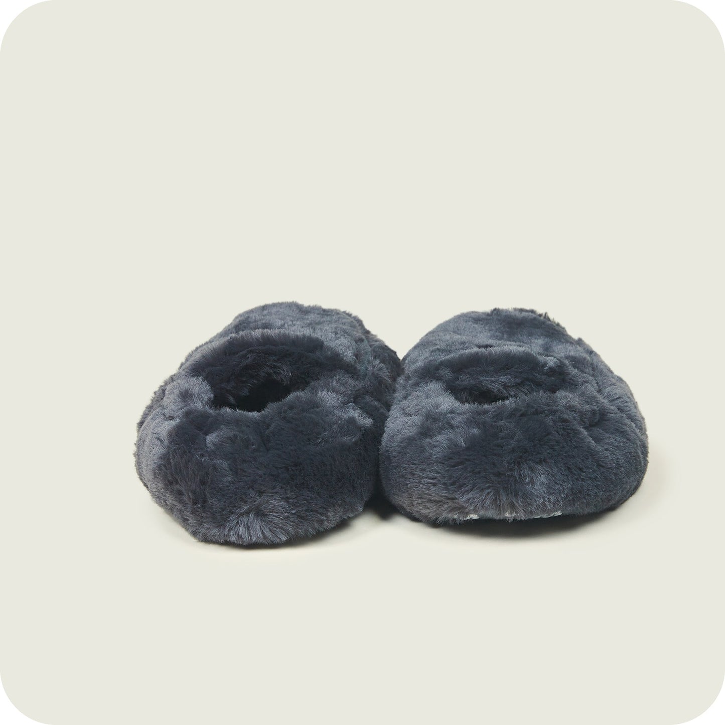 Warmies Luxury Slippers in Box - Charcoal