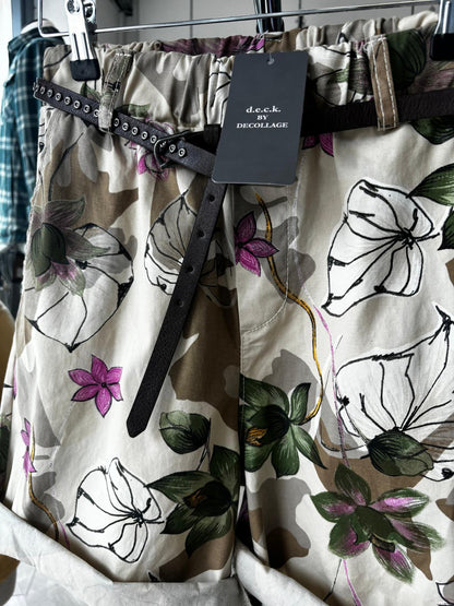 Deck Sabia Floral Print Shorts