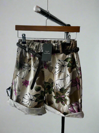 Deck Sabia Floral Print Shorts