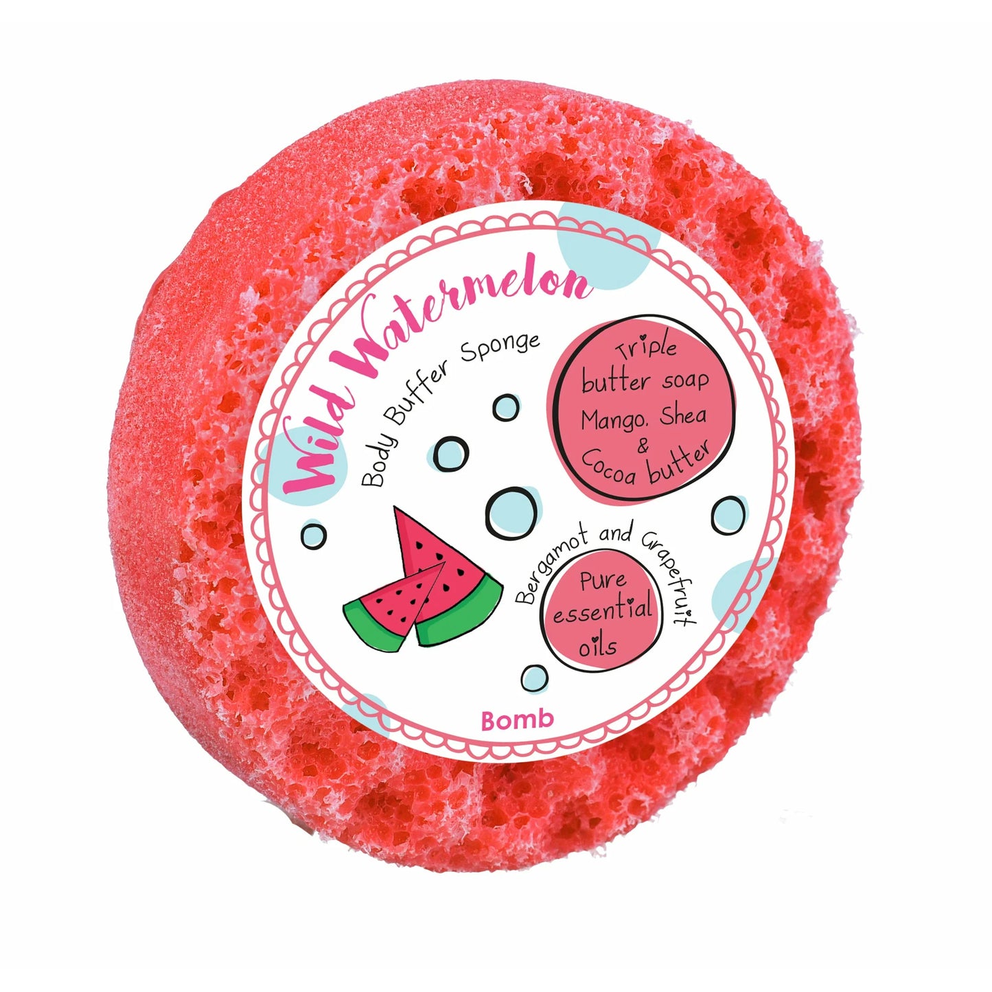 Bomb Cosmetic Wild Watermelon Body Buffer