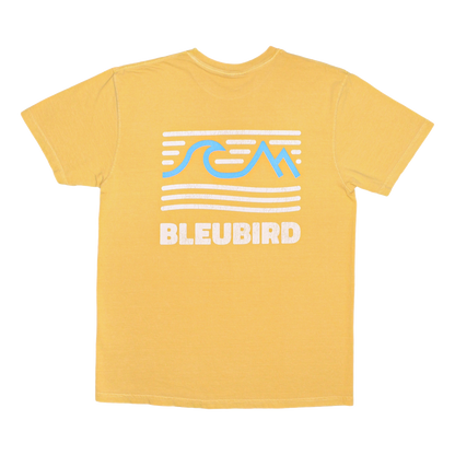 Bleubird Tides Tee - Mustard