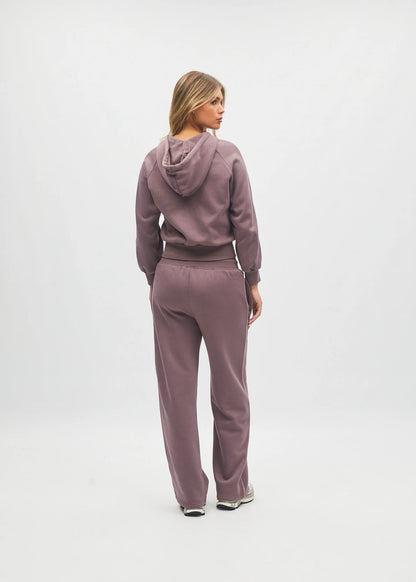 Diesel Cruz Zipper Hoodie - Dusty Mauve