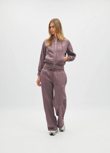 Diesel Cruz Zipper Hoodie - Dusty Mauve