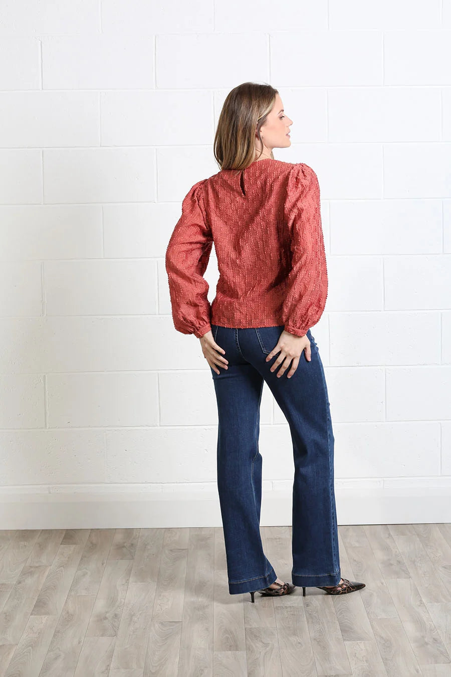 Rant & Rave Zeta Top - Terracotta