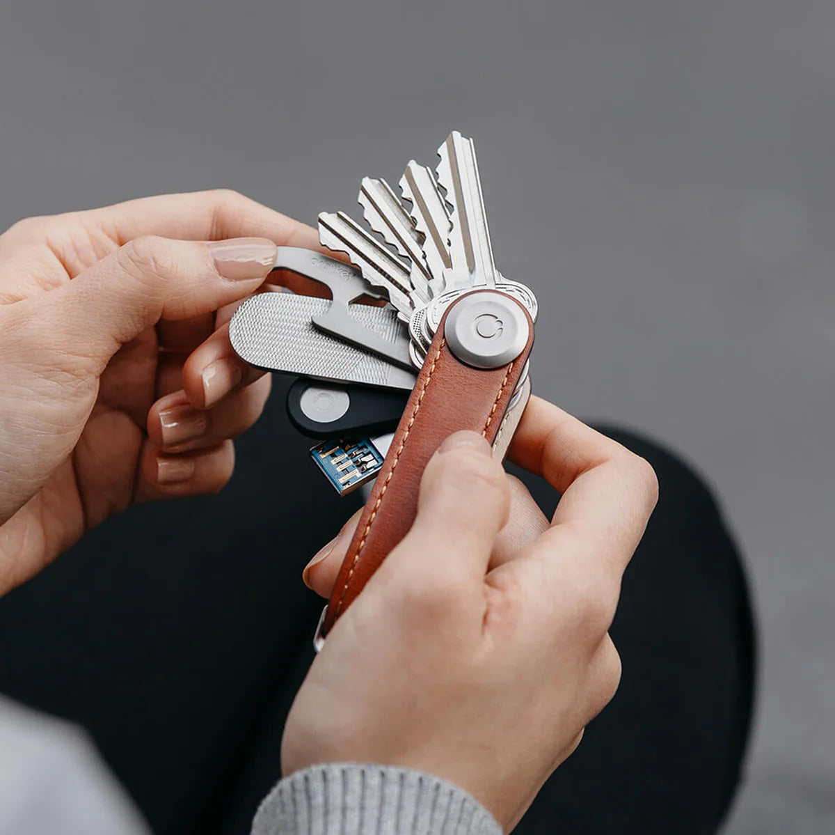 Orbitkey Extension Post Grey